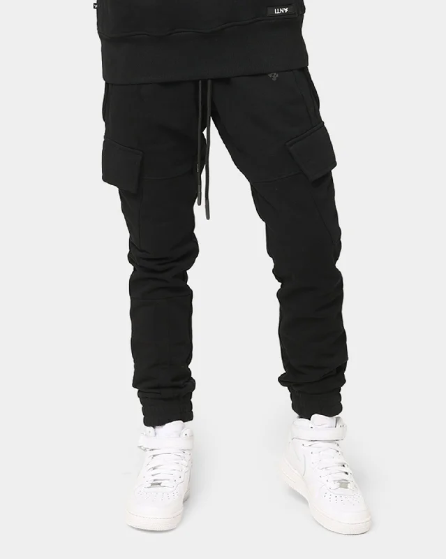 The Anti Order Anti Essential Sweat Pants Black Formal Wide-Leg Pants