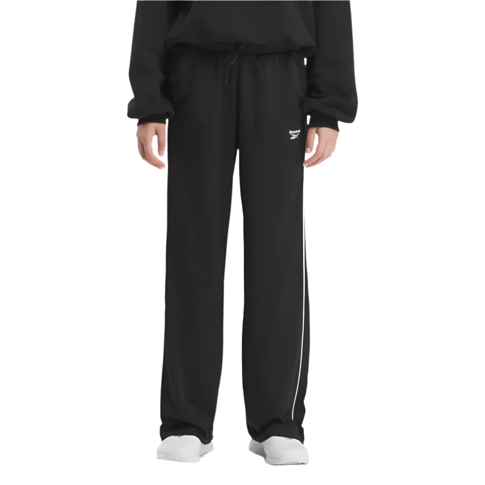 Identity Back Vector Tricot Track Pants Elegant High-Waist Pants