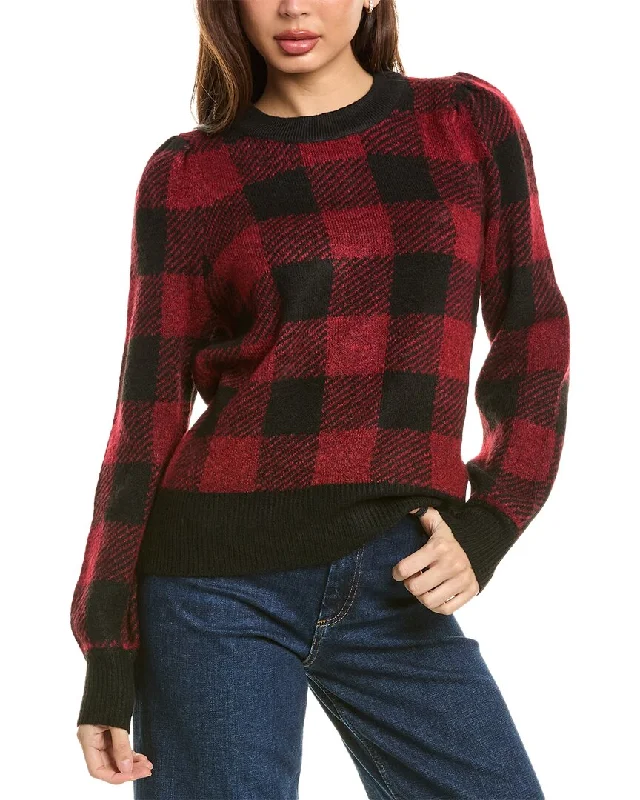 Beachlunchlounge Peggy Sweater Polka Dot Checkered Tartan