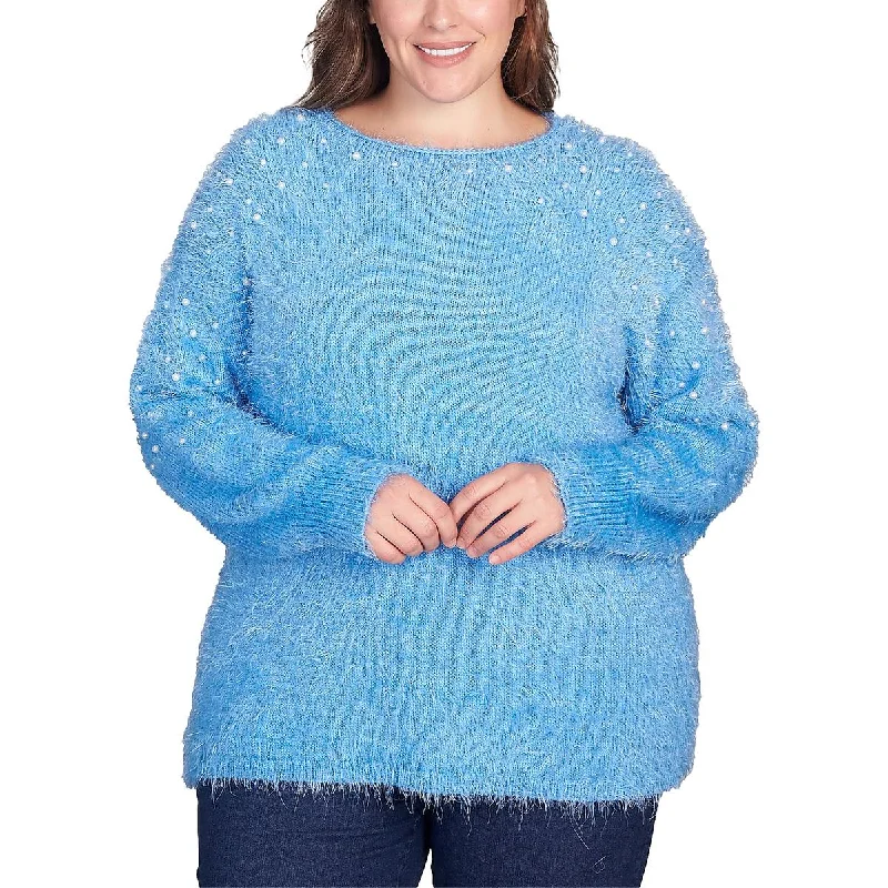 Womens Eyelash Embellished Pullover Sweater Long Sweater Short Sweater Cropped Sweater Womens Eyelash Embellished Pullover Sweater Long Sweater Short Sweater Cropped Sweater