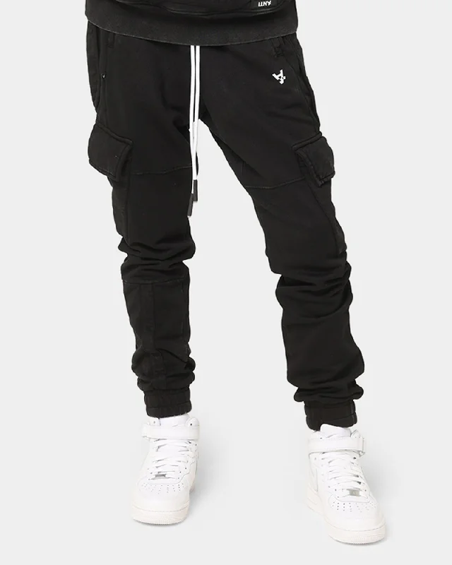 The Anti Order Anti Essential Sweat Pants Vintage Black Elegant Silk Pants