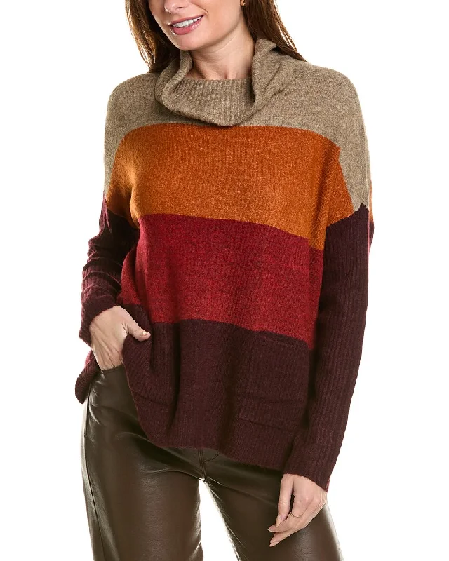 Beachlunchlounge Sedona Sweater Mesh Blend Leather Blend Suede Blend