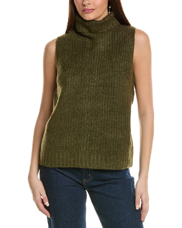Wayf Turtleneck Wool-Blend Sweater Lightweight Heavyweight Midweight
