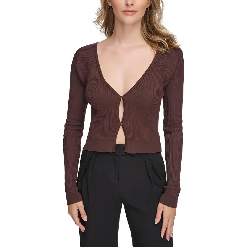 Womens Layering Cropped Crop Sweater Rayon Fabric Velvet Fabric Corduroy Fabric