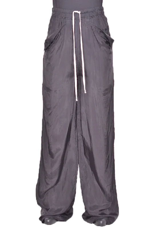 RICK OWENS WOMEN RP01D2312 LIDO PANTS BLACK Comfy Athletic Pants