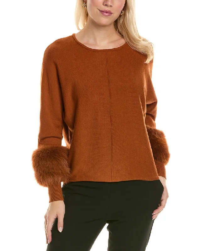 Joseph A. Dolman Sweater Velvet Chenille Corduroy