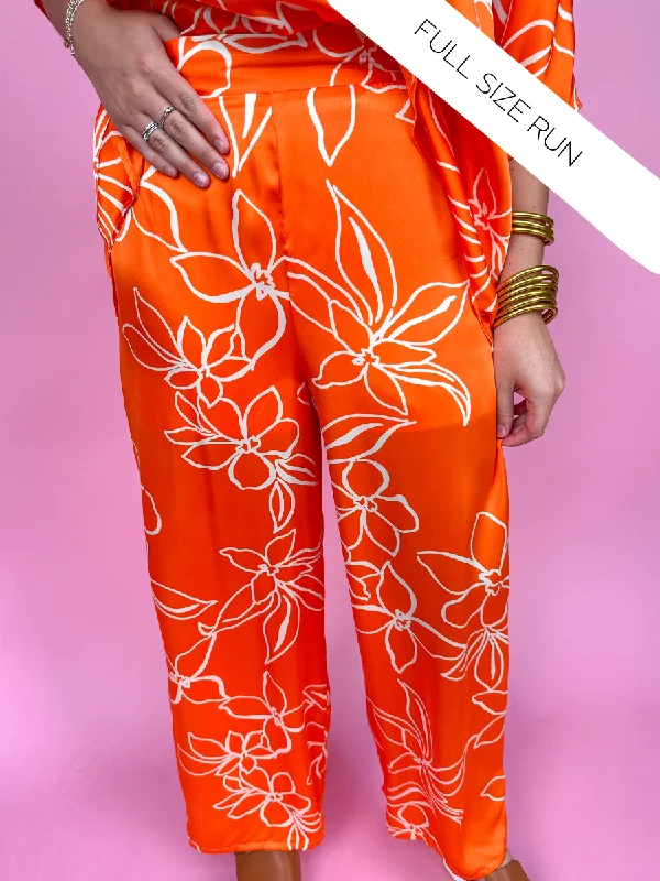 ADRIENNE | Cora Pants - Clem Floral Soft Sweatpants Style