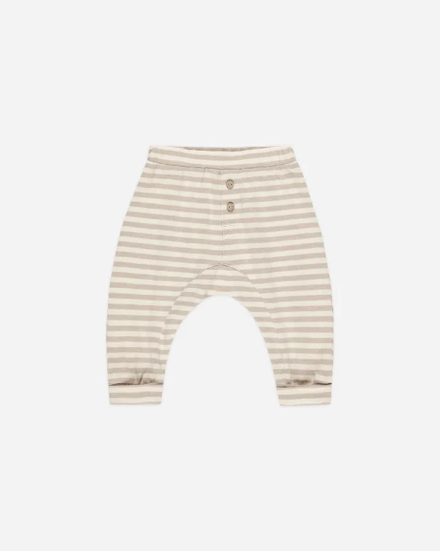 Baby Cru Pant || Pebble Stripe Stylish Slim Trousers