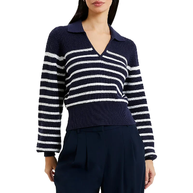 Womens Cotton Collared Pullover Sweater Hooded Sweater Collared Sweater Shawl Collar