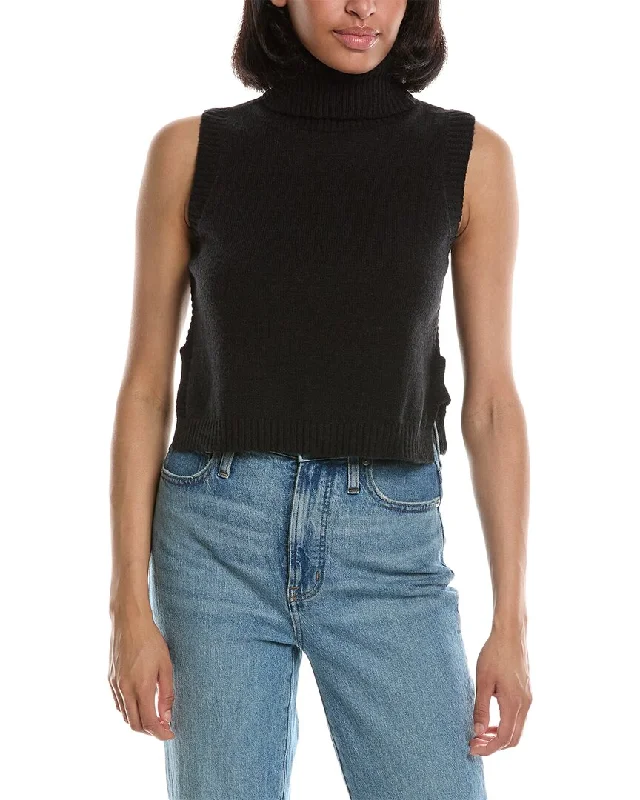 Bishop + Young Libra Crop Wool-Blend Sweater Slim Fit Regular Fit Oversized