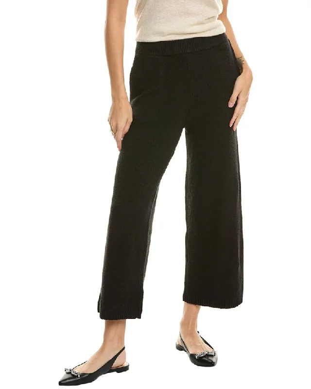 Bobeau Wool-Blend Sweater Pant Fitted Slim Tailored