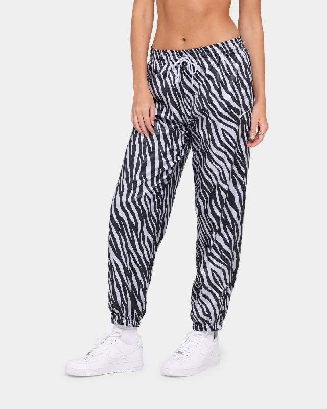 Nike Women's Nike Sportswear Icon Clash Pants Purple Chalk/White Fashionable Work Pants