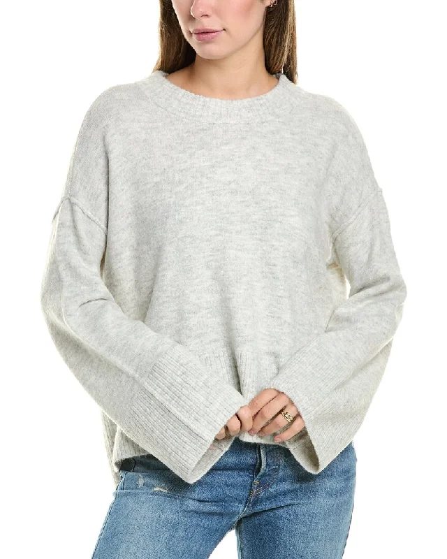 Vince Camuto Dropped-Shoulder Sweater Modern Contemporary Chic