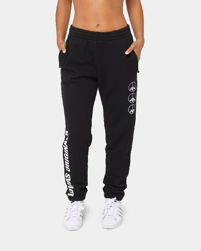 Adidas Graphics United Sweat Pants Black Comfortable Denim Leggings