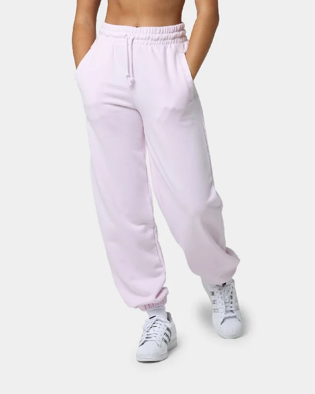 Adidas Women's Sweat Pants Pink Stretch Fit Pants