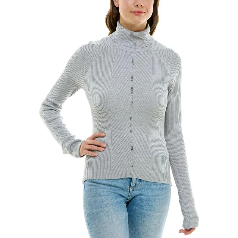 Womens Rayon Turtleneck Pullover Sweater Machine Wash Dry Clean Hand Wash