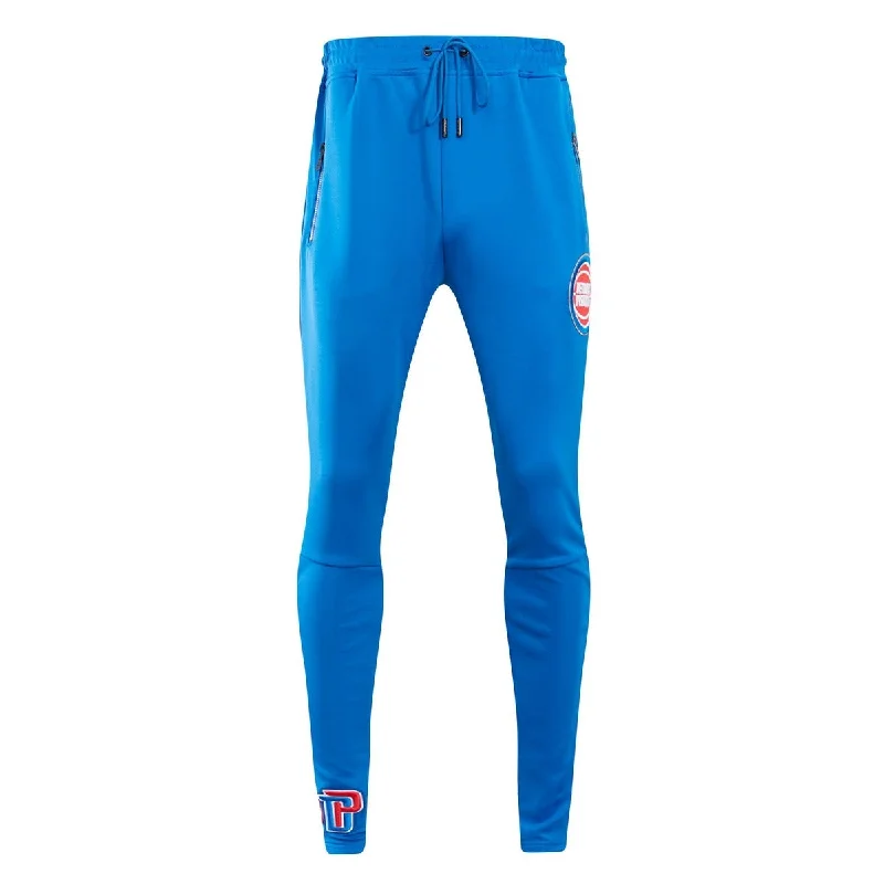 NBA DETROIT PISTONS CLASSIC MEN'S TRACK PANT (ROYAL BLUE) Relaxed Linen Pants