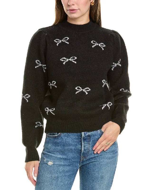 Nanette Nanette Lepore Sweater Cashmere Blend Cotton Blend Poly Blend