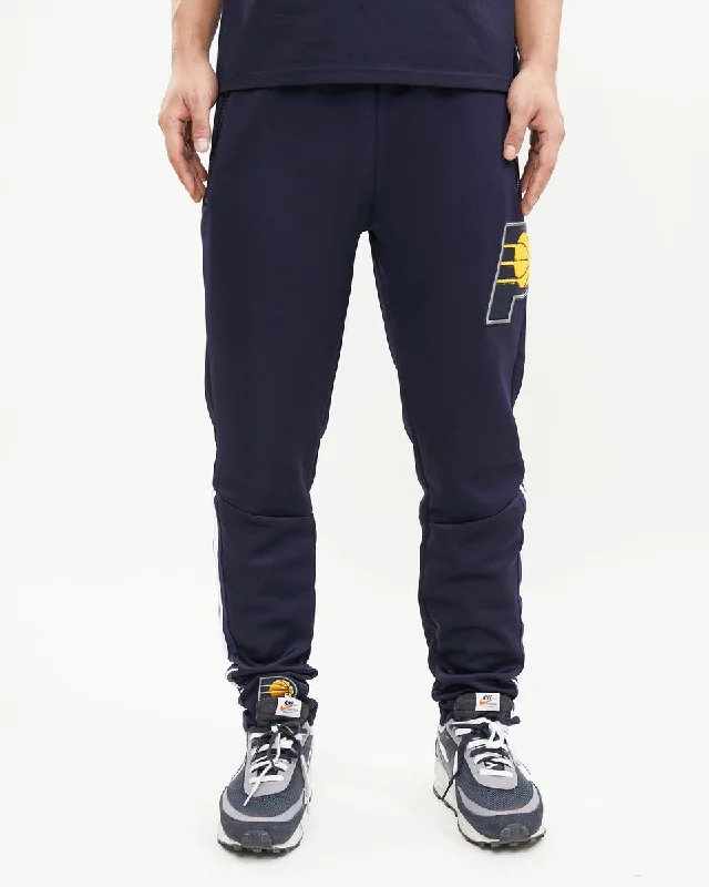 NBA INDIANA PACERS CLASSIC MEN'S TRACK PANT (MIDNIGHT NAVY) Formal Slim Pants