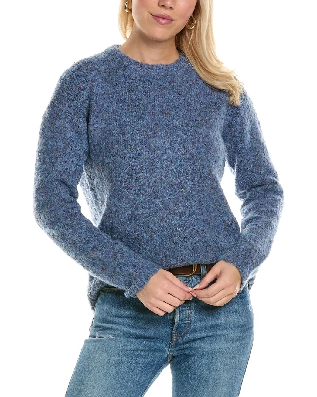 Joseph A. Wool-Blend Sweater Knit Fabric Woven Fabric Fleece Fabric