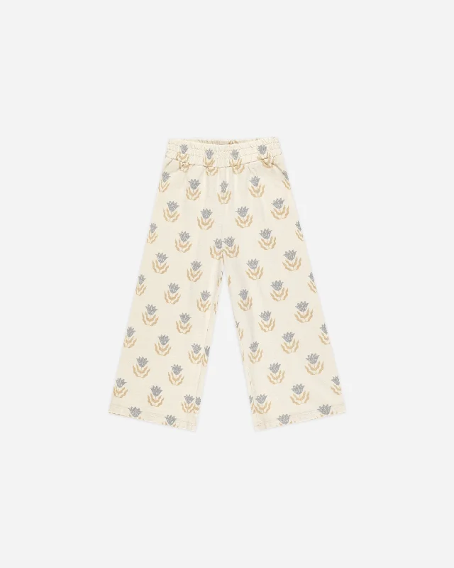 Wide Leg Pant || Flora Cozy Lounge Pants