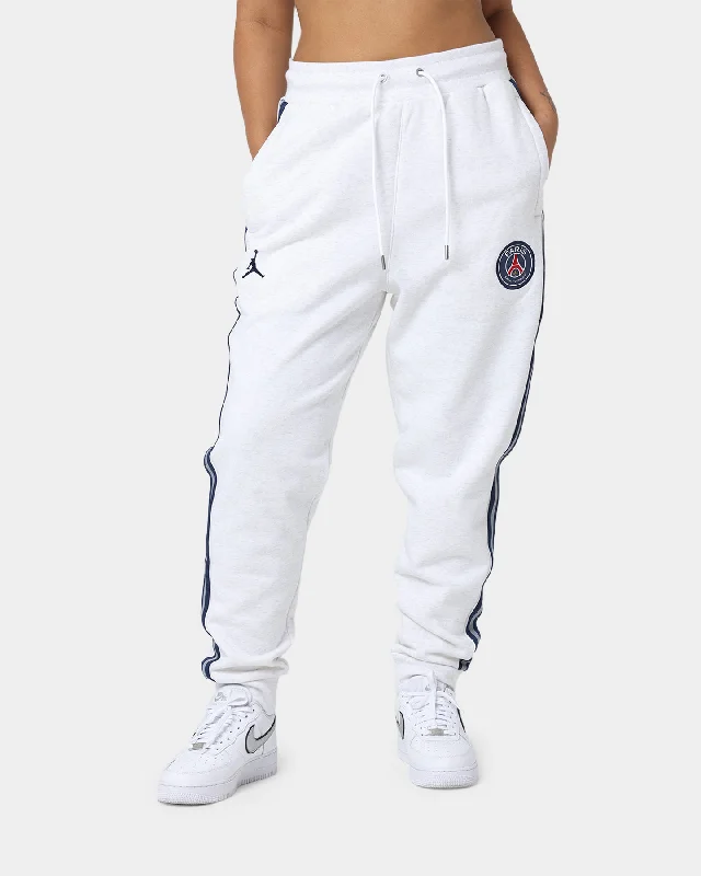 Jordan Paris Saint-Germain Fleece Pants Birch Heather Relaxed Fit Trousers