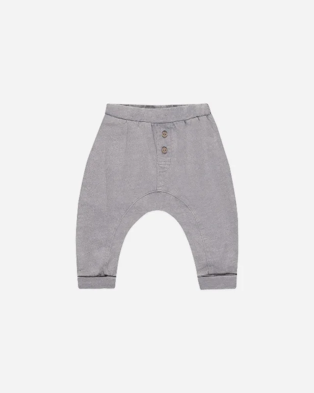 Baby Cru Pant || Dusty Blue Comfortable Cargo Pants