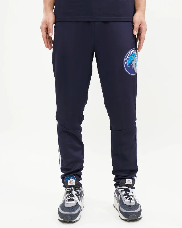 NBA MINNESOTA TIMBERWOLVES CLASSIC MEN'S TRACK PANT (MIDNIGHT NAVY) Classic Bootcut Trousers NBA MINNESOTA TIMBERWOLVES CLASSIC MEN'S TRACK PANT (MIDNIGHT NAVY) Classic Bootcut Trousers