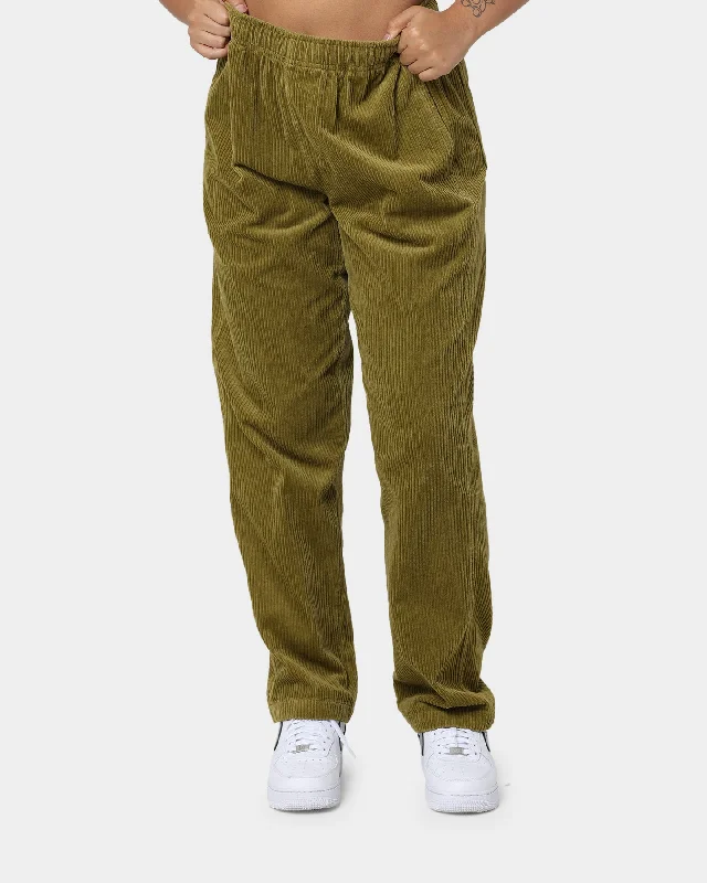Obey Easy Cord Pants Olive Oil Slim Fit Casual Pants