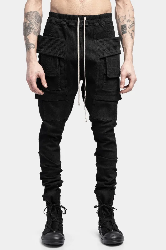 Creatch cargo drawstrings denim pants, SBB Fashionable Track Pants