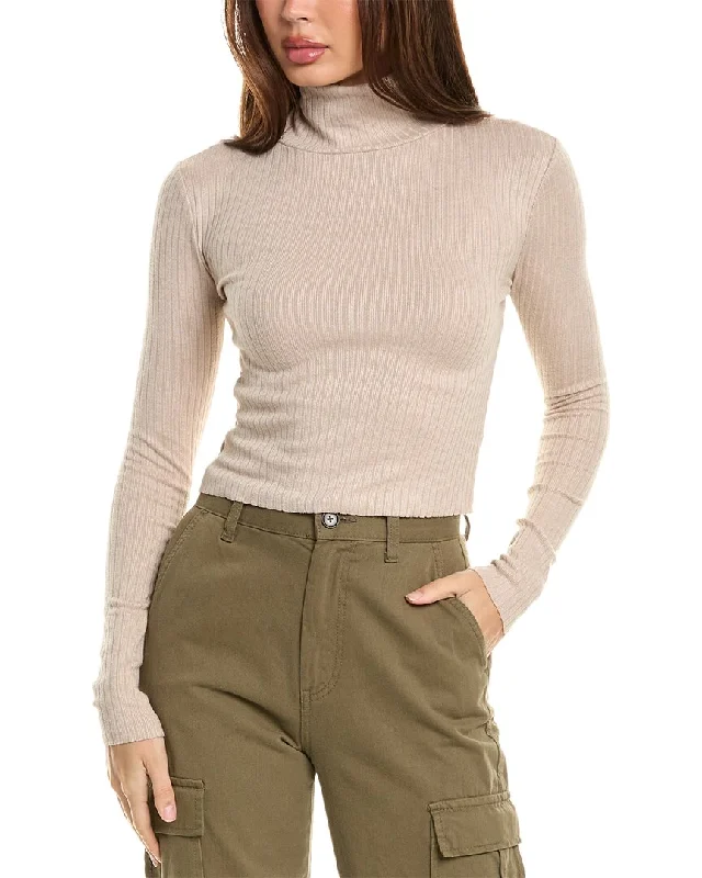 Socialite Knit Turtleneck Sweater Sequined Glittery Shiny