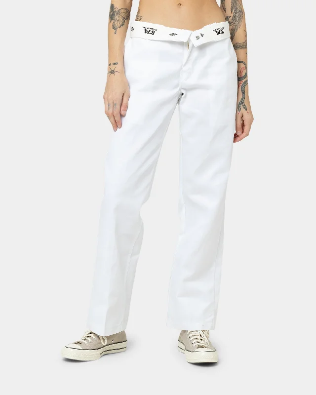 Dickies Original 874 Work Pants White Formal Slim Pants