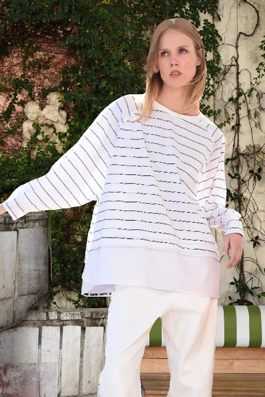 WHITE/STRIPE