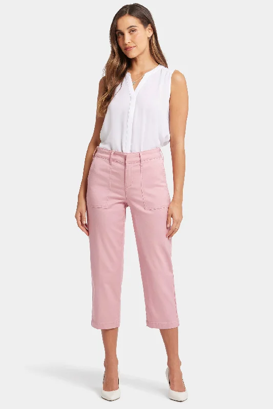 Utility Pants - Coquette Elegant Palazzo Trousers