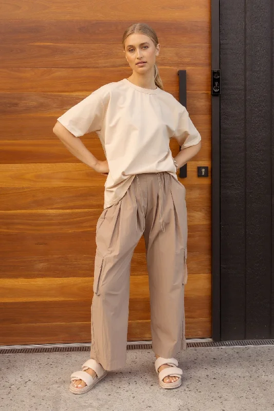 KALTEX Pants Taupe High-Waist Jeans