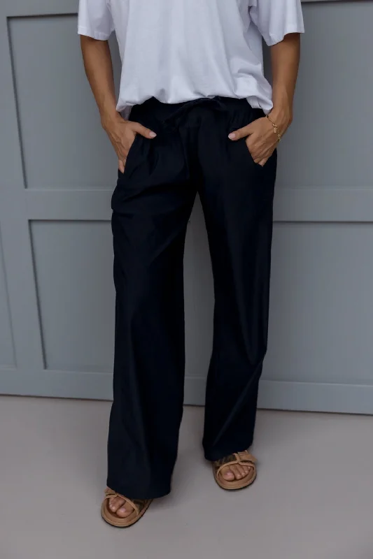 ARDEN Pants Navy Fashionable Sporty Pants