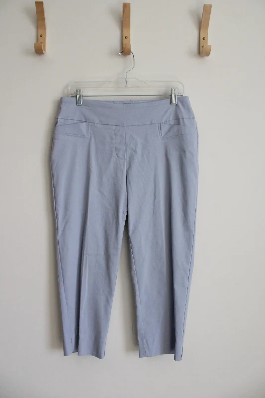 Zac & Rachel Light Blue Capri Pants | 12 Stylish Slim Trousers
