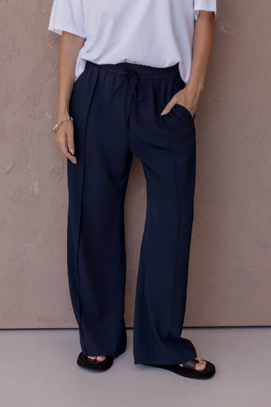 PENTAGON Pants Navy Formal Stretch Pants