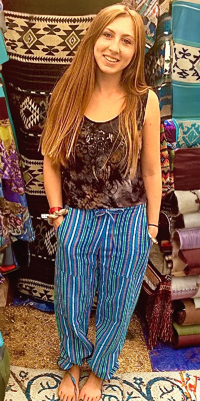 Chillaxo Hand Loomed Pants Classic Cropped Pants
