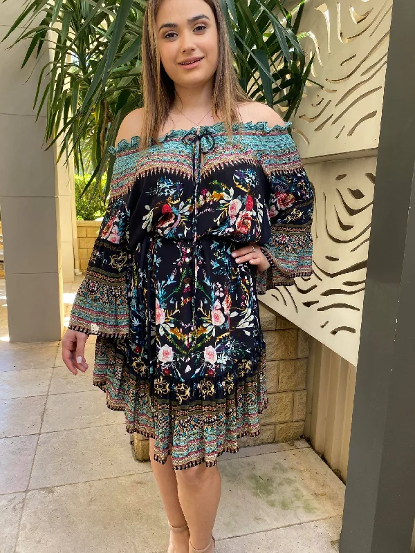 Aribella Night Garden Gypsy Dress