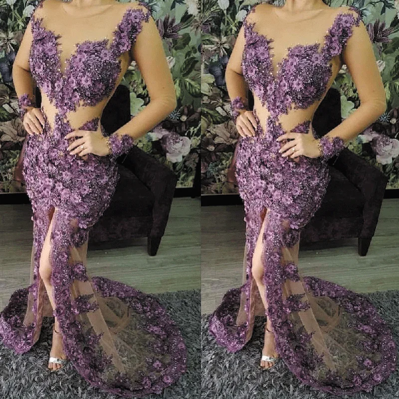lace applique 3d flowers evening dresses long mermaid beaded evening gown formal dress vestido de longo lace applique 3d flowers evening dresses long mermaid beaded evening gown formal dress vestido de longo