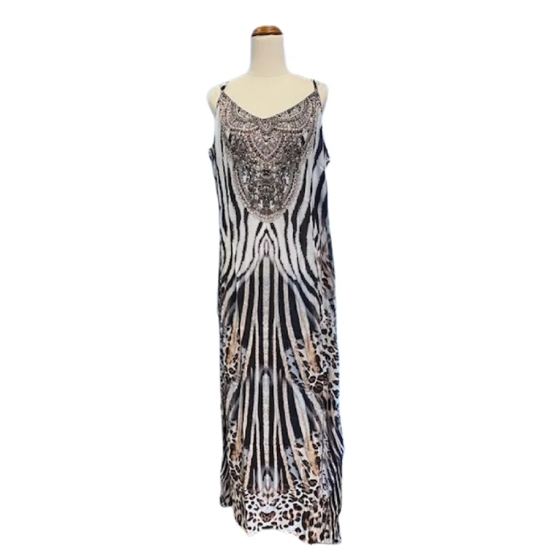 Solitaire Smoke & Mirrors Animal Print Dress
