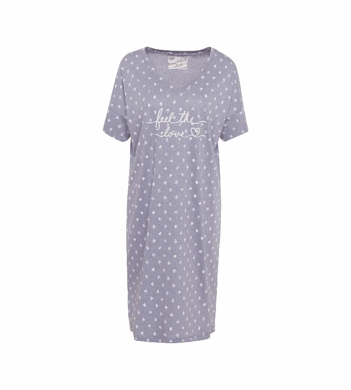 Triumph Cotton T-Shirt Night Dress Mesh Fabric Canvas Fabric Denim Fabric