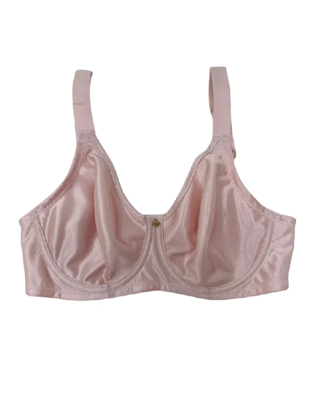 605 Lotus Minimizer Underwire T-shirt Bra Collared Crew Neck Turtle Neck