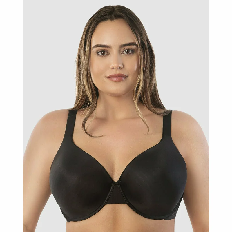 Aline Seamless Underwire T-Shirt Bra Zippered Front Buttoned Front Snap Front
