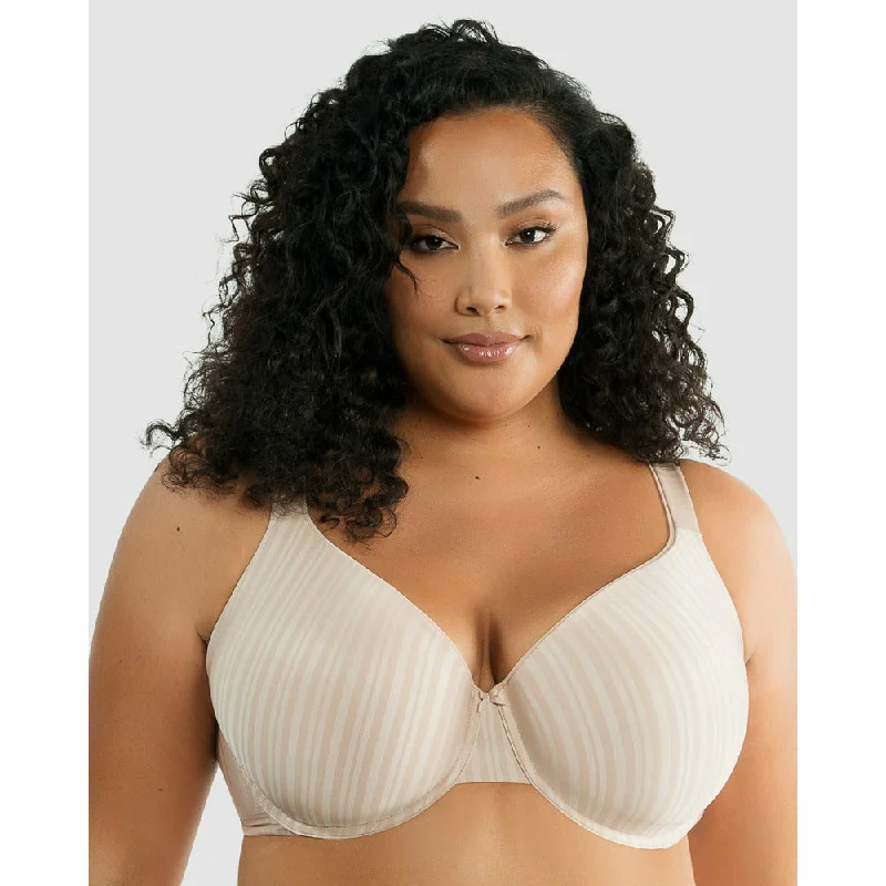Aline Seamless Underwire T-Shirt Bra Knit Fabric Woven Fabric Fleece Fabric