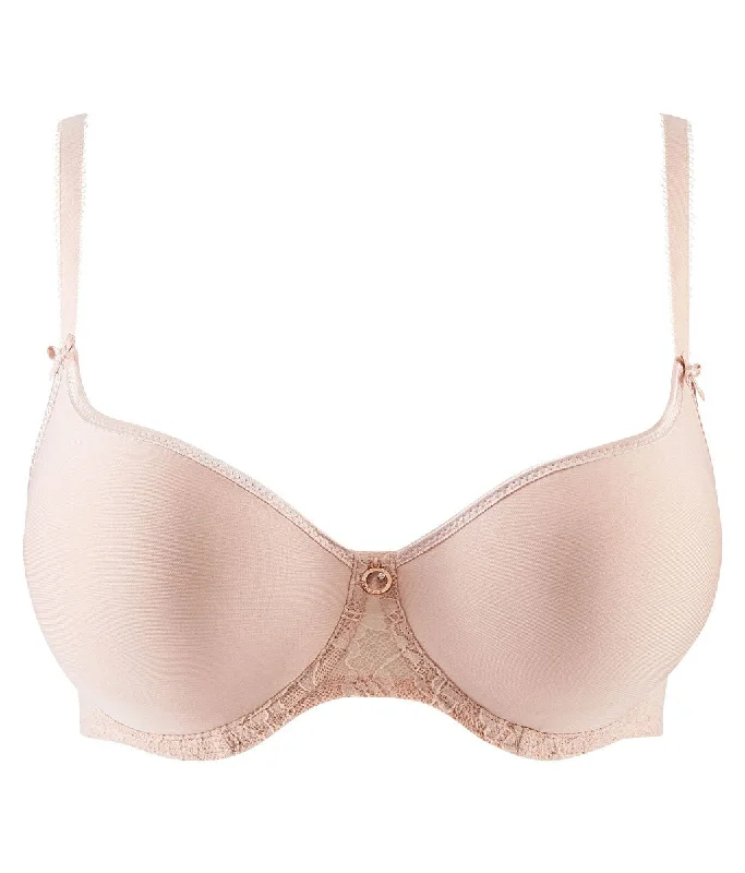 Aubade 'Rosessence' (Nude d'Été) Spacer T-Shirt Bra Wool Fabric Cashmere Fabric Tweed Fabric Aubade 'Rosessence' (Nude d'Été) Spacer T-Shirt Bra Wool Fabric Cashmere Fabric Tweed Fabric