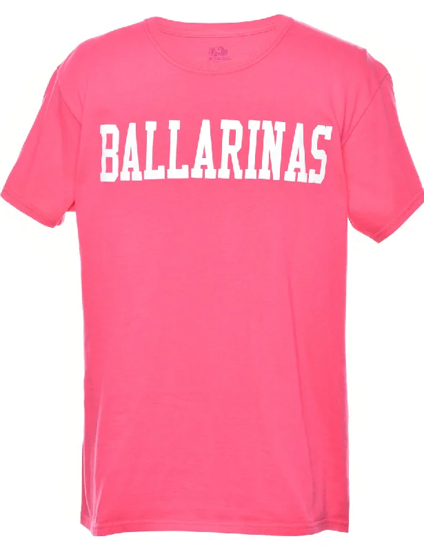 Ballerinas Printed T-shirt - M Anti-Shrink Durable Soft