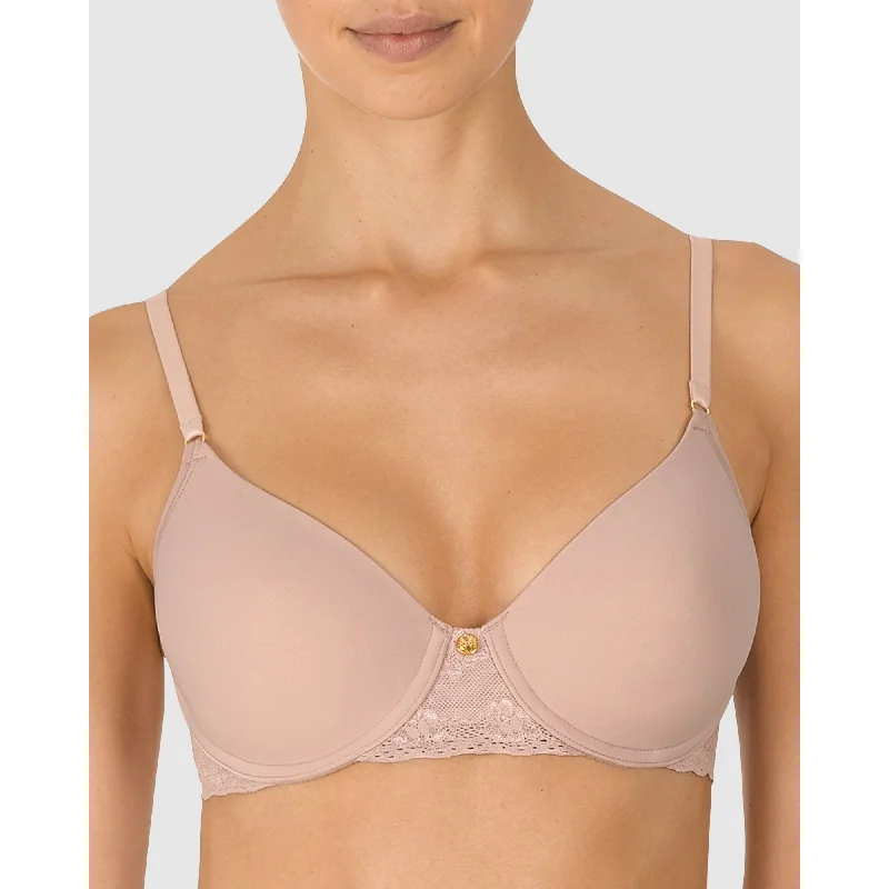 Bliss Perfection Smooth Wired T-Shirt Bra Rose Beige Zippered Front Buttoned Front Snap Front Bliss Perfection Smooth Wired T-Shirt Bra Rose Beige Zippered Front Buttoned Front Snap Front