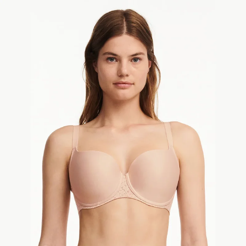 Chantelle Norah Comfort Smooth Sweetheart T-Shirt Bra Solid Color Striped Floral